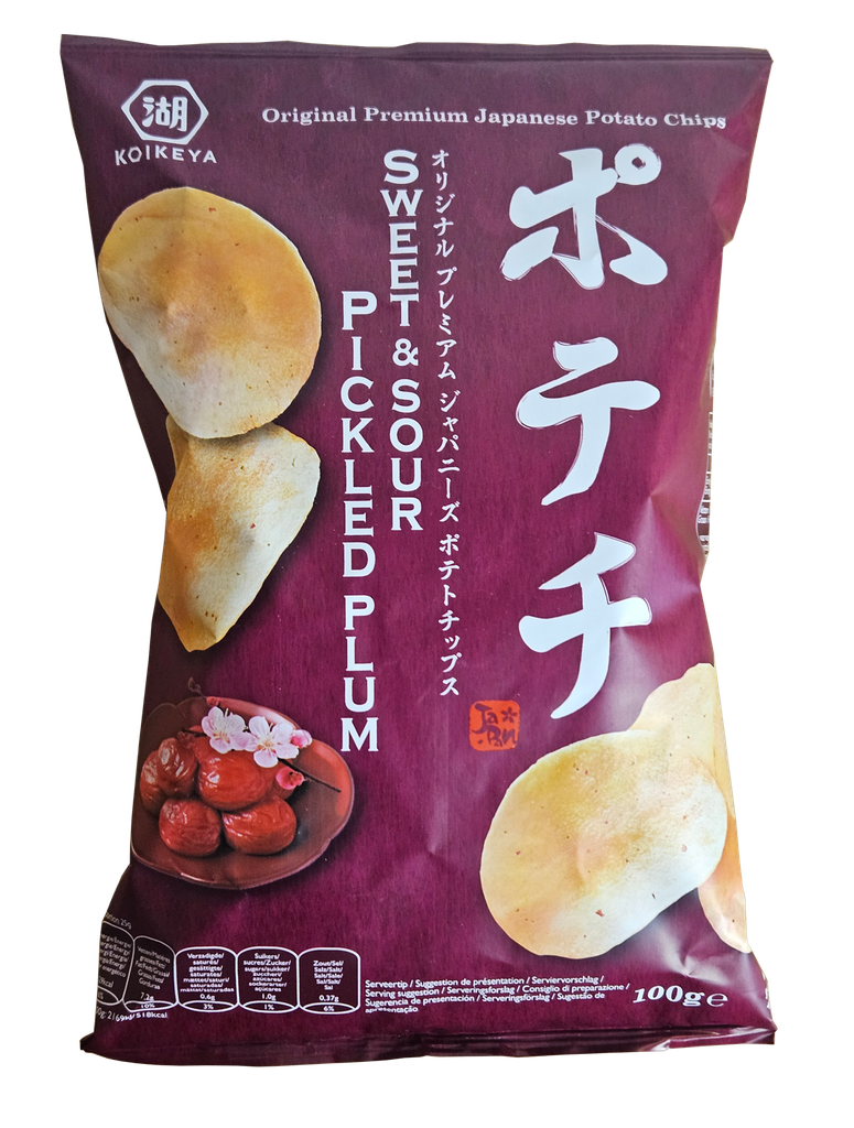 [SN002] ポテトチップス 梅味 100g（湖池屋）