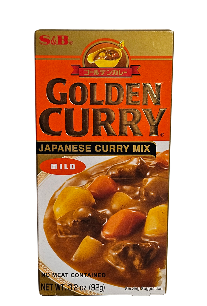[CU001] ゴールデンカレー 甘口 92g（S&B）