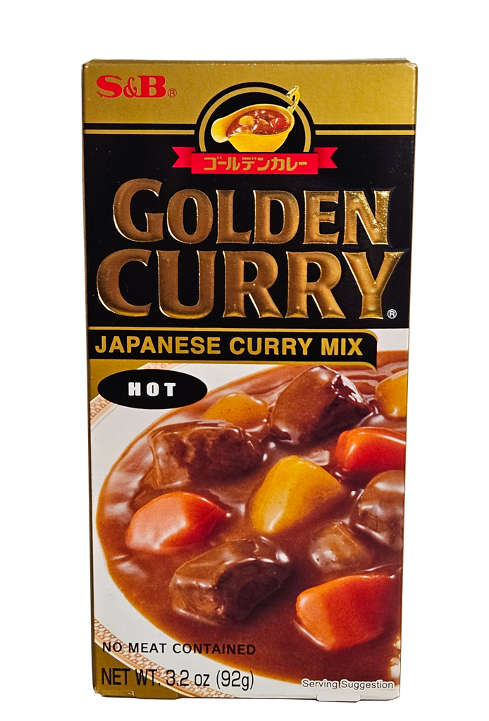 [CU003] ゴールデンカレー 辛口 92g（S&B）