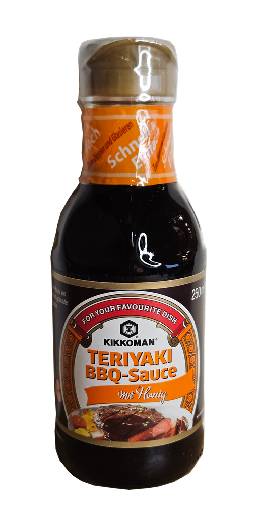 [OS007] Teriyaki BBQ Sauce with Honey 250ml (Kikkoman)