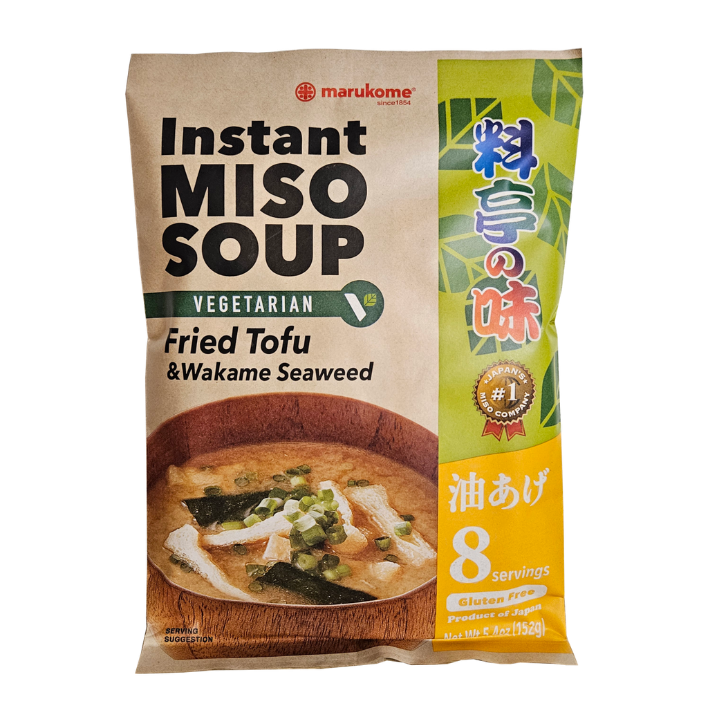 [SP001] Instant Miso Soup Fried Tofu Flavor 152g (Marukome)