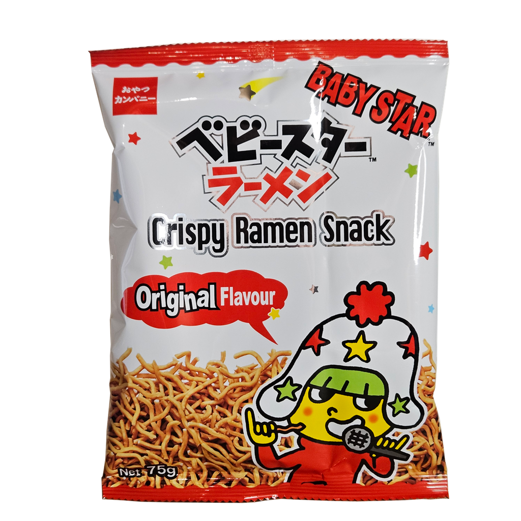 [SN005] Baby Star Crispy Ramen Snack Original Flavor 75g (Oyatsu)